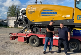 Отгрузка установки горизонтально направленного бурения XCMG XZ430E